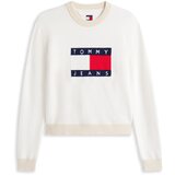 Tommy Jeans Sweater majica mornarsko plava / klasično crvena / bijela | shoptok.hr