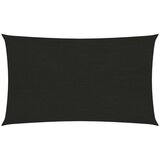 Senčno jadro 160 g/m² črno 4x7 m HDPE, (20965620) | Shoptok.si