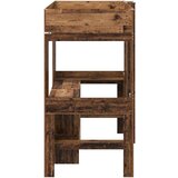  Okvir kreveta na kat s stolom Staro drvo 100 x 200 cm | shoptok.hr