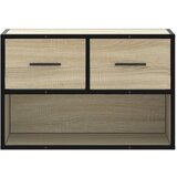 TV ormarić boja hrasta 60x31x39,5 cm konstruirano drvo i metal | Eponuda.com