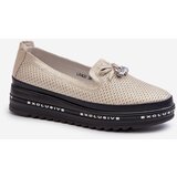 S. BARSKI Shiny Women's Leather Loafers on Platform S.Barski | shoptok.hr