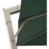  Viseći Suncobran 300x300 cm s Aluminijskom Šipkom Zeleni | shoptok.hr