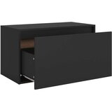  Klupa za hodnik 80 x 40 x 45 cm crna od iverice | shoptok.hr