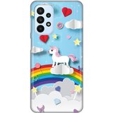 Telempire Silikonska maska Print za Samsung A235F Galaxy A23 4G Unicorn šarena Cene