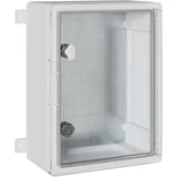 kontrolni ormarić IP65 vodootporan sivi 30x16.5x40 cm ABS plastika