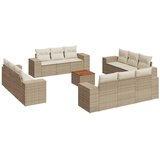  13-dijelni set vrtnih sofa s jastucima poliratan Bež | shoptok.hr