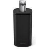 simplehuman Mat črn jeklen dozirnik za milo 295 ml – Cene