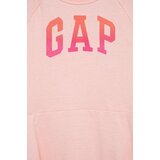 GAP Otroška bombažna obleka roza barva, | Shoptok.si