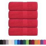  Ručnici za pranje FROGN 4 kom. Crveni 30x30 cm 360 g/m² - Crvena 30 x 30 cm 4 | shoptok.hr