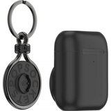 Popsockets držalo / stojalo PopGrip držalo za slušalke AirPods Pro bel z PopChain obeskom Gunmetal | Shoptok.si