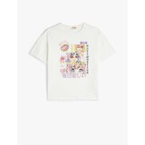 Koton Anime T-Shirt Short Sleeve Crew Neck Cotton cene