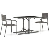 3-dijelni vrtni blagovaonski set sivi | shoptok.hr