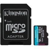 Kingston Micro SD Card 512GB +SD adapter SDCG4/512GB - 200/160 MB/s Cene