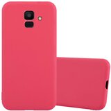 Cadorabo Case, združljiv s Samsungom v Candy Red - Zaščitni pokrov iz fleksibilnega silikona TPU, (20575428) | Shoptok.si