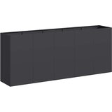  Sadilica crna 200x40x80 cm od hladno valjanog čelika | shoptok.hr
