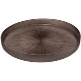SG SET ZA POSLUŽIVANJE ASTRA 34X5CM STAKLO ZLATNO-SMEĐI SET 6/1 | shoptok.hr