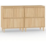  Komoda 2 kom boja hrasta sonome 60x35x70 cm konstruirano drvo | shoptok.hr