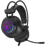 Rampage Slušalice sa mikrofonom gaming RAMPAGE RM-K19 RAGING PLUS Black USB 7.1 Version RGB Led Gaming Headset with Microphone, 32915 | Eponuda.ba