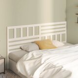  Uzglavlje za krevet bijelo 206 x 4 x 100 cm od masivne borovine | shoptok.hr