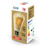 Xled E27 7W ST64 DIM Filament Sijalica dimabilna,2700K,220V,806Lm,64*142mm,Ra≥80 PF≥0.5 amber Cene
