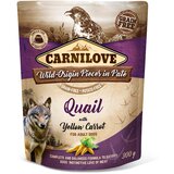 Carnilove dog adult - prepelica & rumeno korenje, vrečka 300g 300 g | Shoptok.si