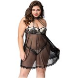 JSY 066 - crni babydoll set (XL-2XL) | shoptok.hr