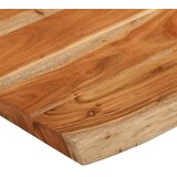 Stolna ploča 90x60x2,5 cm pravokutna bagremovo drvo živi rub | shoptok.hr