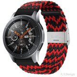  Braided Nylon 22mm narukvica – Black/Red | Eponuda.ba