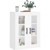 vidaXL Stenska omarica bela 69,5x34x90 cm | Shoptok.si