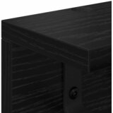 Vješalica za kapute na zidu Crni hrast 60 x 10,5 x 10,5 cm | shoptok.hr