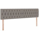 Krevet s od storage Sivo-smeđa 200 x 200 cm Lažna koža | shoptok.hr