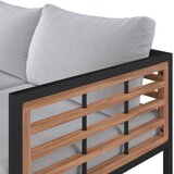 Ambia Garden LOUNGE ZOFA akacija v celoti masivno jeklo | Shoptok.si