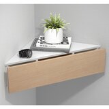 MID.YOU nočna Omarica Usal S, Bela, Barva Hrasta | Shoptok.si