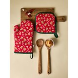 Sinsay Božićni set: kuhinjska rukavica i hvataljka s motivom medenjaka 2 pack | shoptok.hr