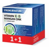  paket vitamin k d mangan cink, 30 kapsula 1+1 gratis Cene