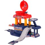  Interaktivni set s praonicom i 8 automobila sa zvučnim efektima - crveno/plavi | shoptok.hr