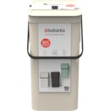 Brabantia Zabojnik za ločevanje odpadkov 16 L - Soft Beige | Shoptok.si