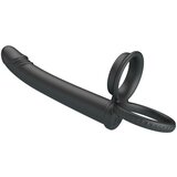Pretty Love Emoni Penis Ring & Prostate Massager Black | shoptok.hr