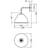 Osram zidna lampa camel bell 1xE14/5,5W/230V | Eponuda.com