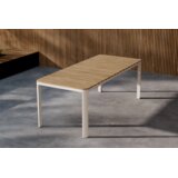 Venture Home Etna pravokutni vrtni blagovaonski stol 210 &amp;times; 90 cm, bež Slike