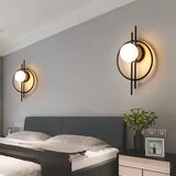 Toolight Zidni svijećnjak APP1435-W BLACK | shoptok.hr