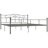 Furnova Posteljni okvir siv kovinski 180x200 cm, (21931494) | Shoptok.si