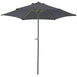 SUNFUN Suncobran za terasu Trentino II (Antracit, Promjer: 200 cm) | shoptok.hr