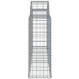  Lučne gabionske košare 3 kom 200x30x80/100 cm pocinčano željezo | shoptok.hr