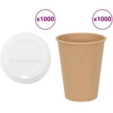  Papirnate šalice za kavu s poklopcem 1000 kom 12 oz 300 ml Cijene