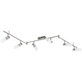 Eglo 55448 - LED spot svetlo 6xE14/4W/230V mat hrom Cene