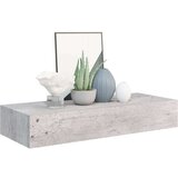 vidaXL zidna polica s ladicom siva boja betona 60 x 23,5 x 10 cm MDF | shoptok.hr