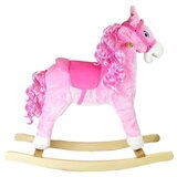  Konjić za ljuljanje 74cm - rozi | shoptok.hr