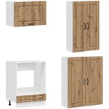  Kuhinjska jedinica PORTO 8 pcs Hrast artisan Konstruirano drvo | shoptok.hr