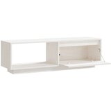 TV ormarić bijeli 110 x 30 x 33,5 cm od masivne borovine | shoptok.hr